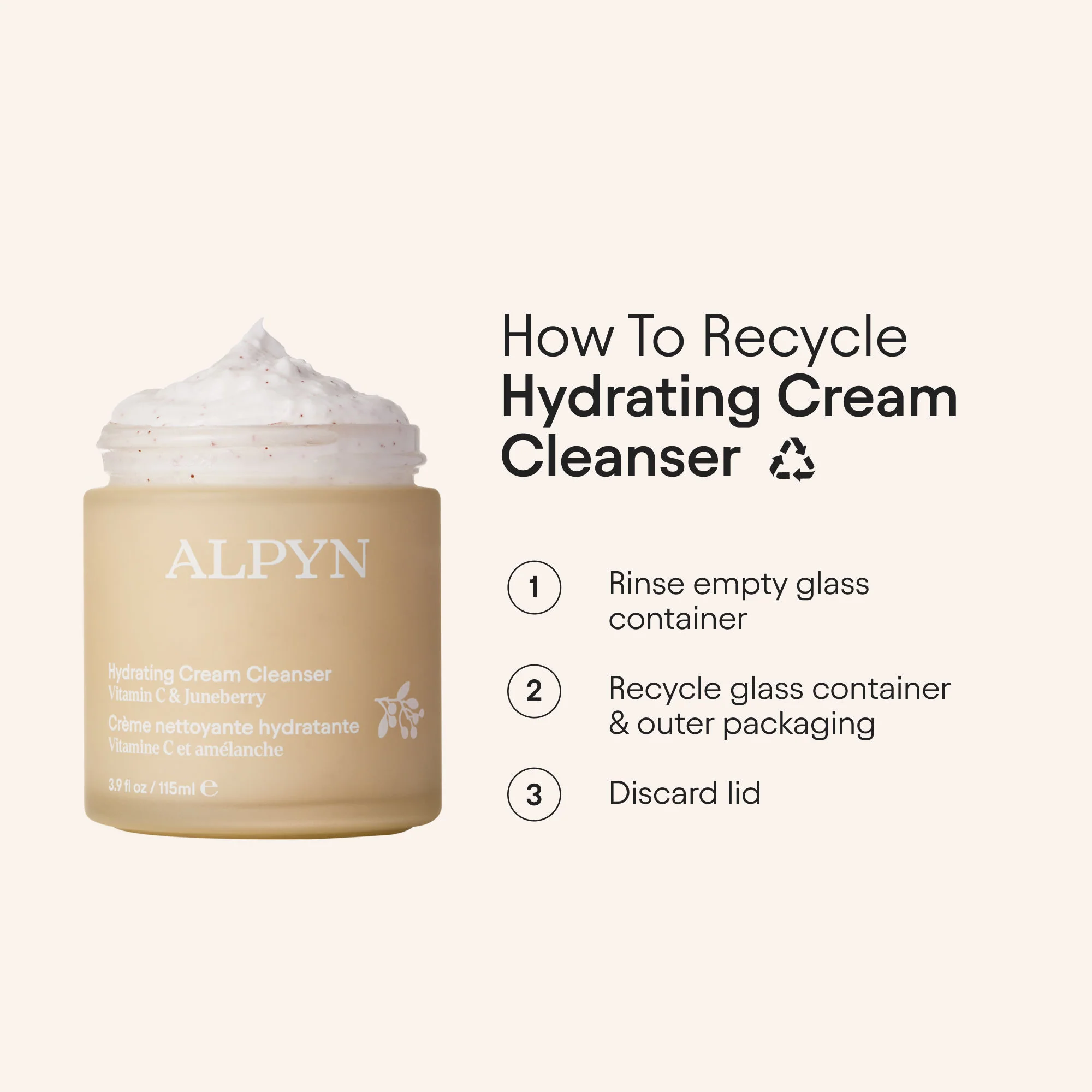 Hydrating Cold Cream Cleanser with Vitamin C and Juneberry - Image 8