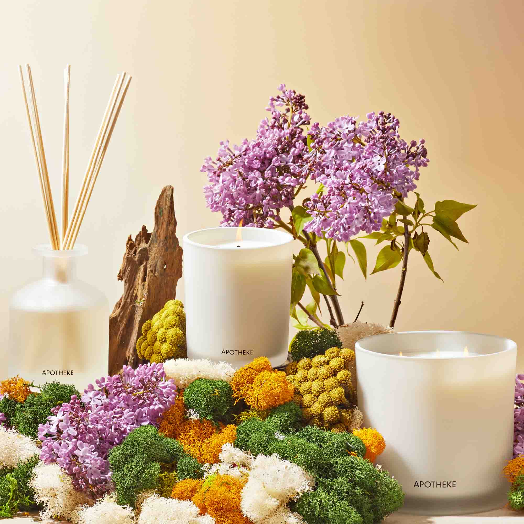 White Vetiver Classic Scented Candle - Image 5