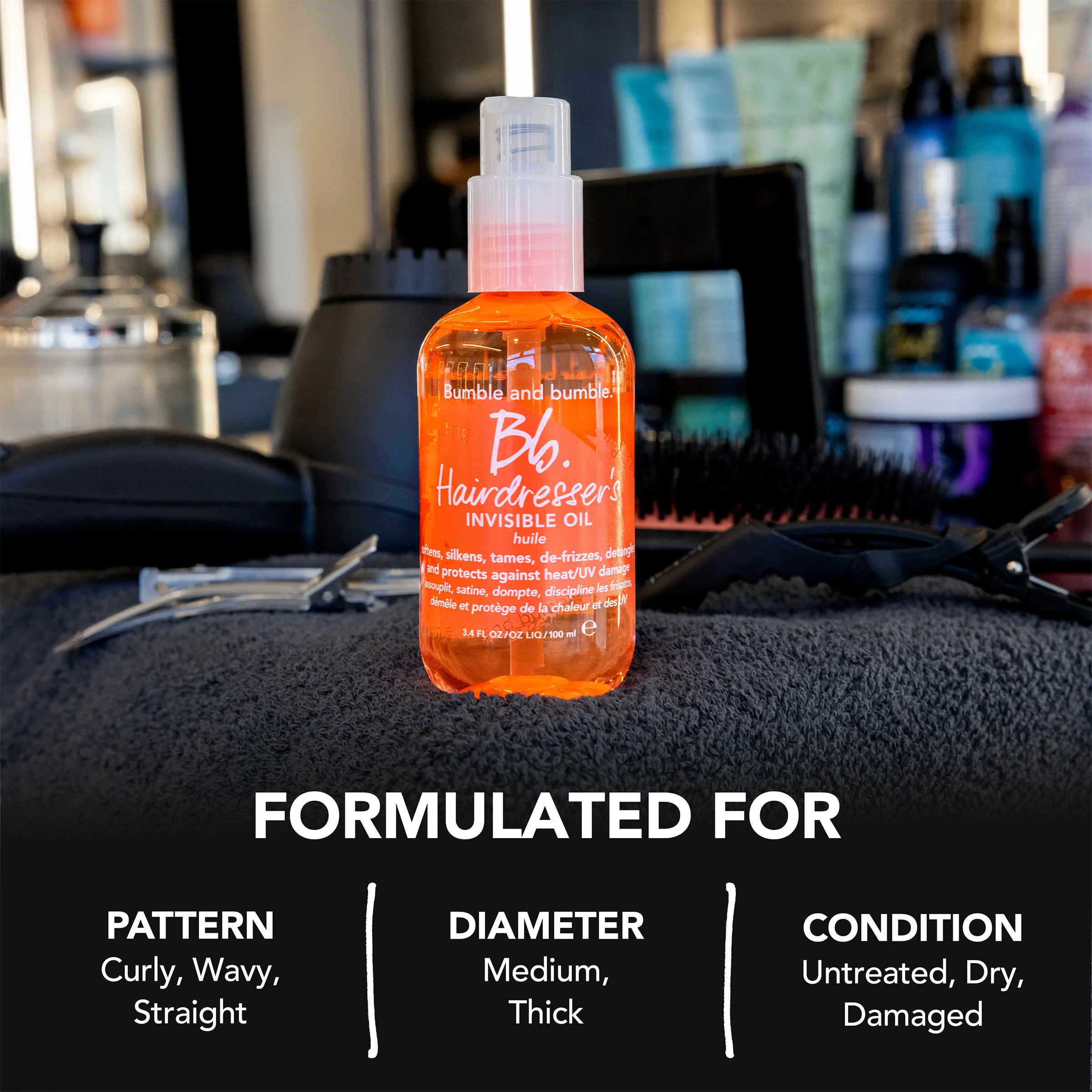 Hairdresser's Invisible Oil Frizz Reducing Hair Oil - Image 8
