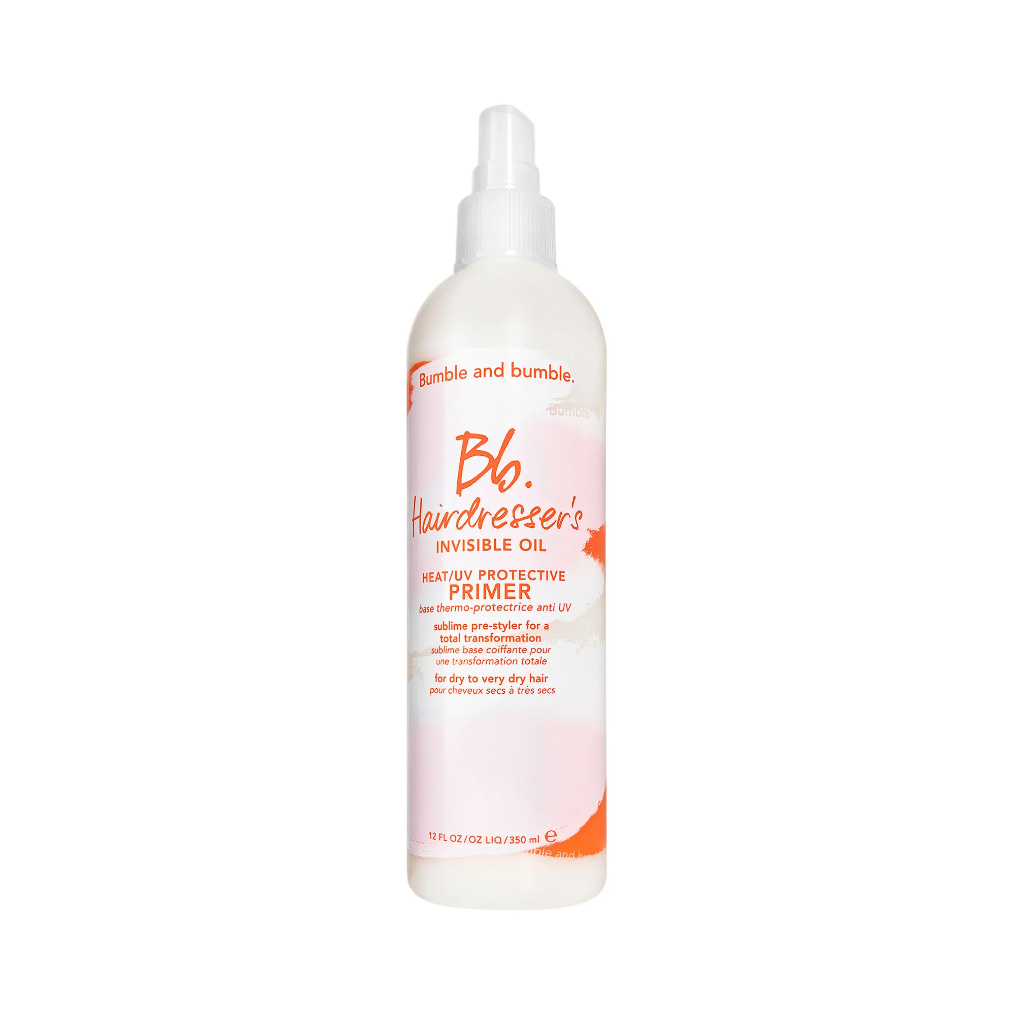 Hairdresser's Invisible Oil Heat/UV Protective Hair Primer Leave-In Conditioner - Image 3