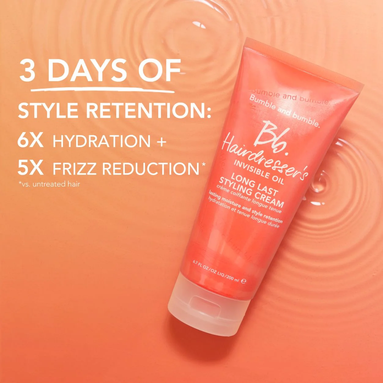 Hairdresser's Invisible Oil Long Last Hydrating Hair Styling Cream - Image 7