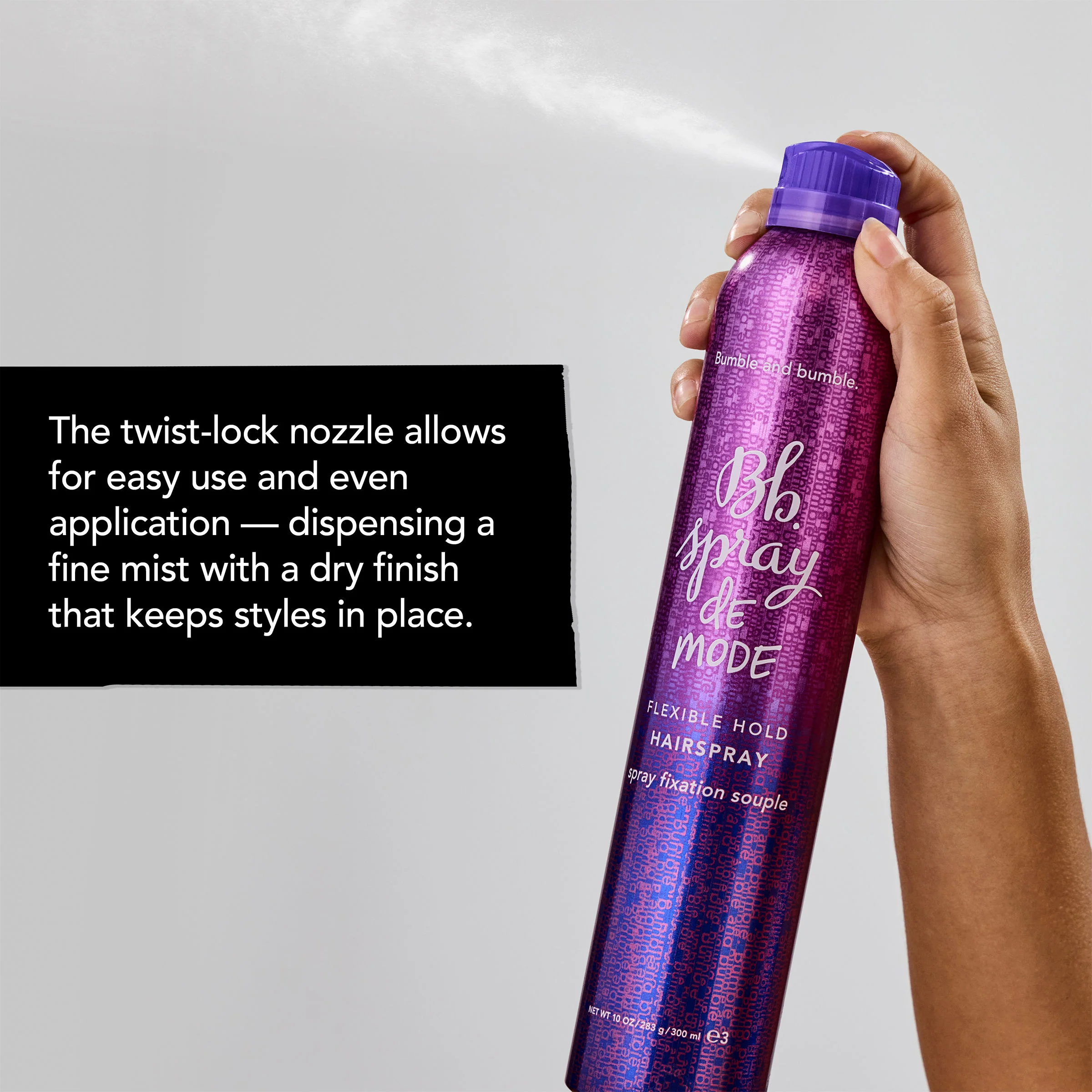 Spray de Mode Flexible Hold Hairspray - Image 10