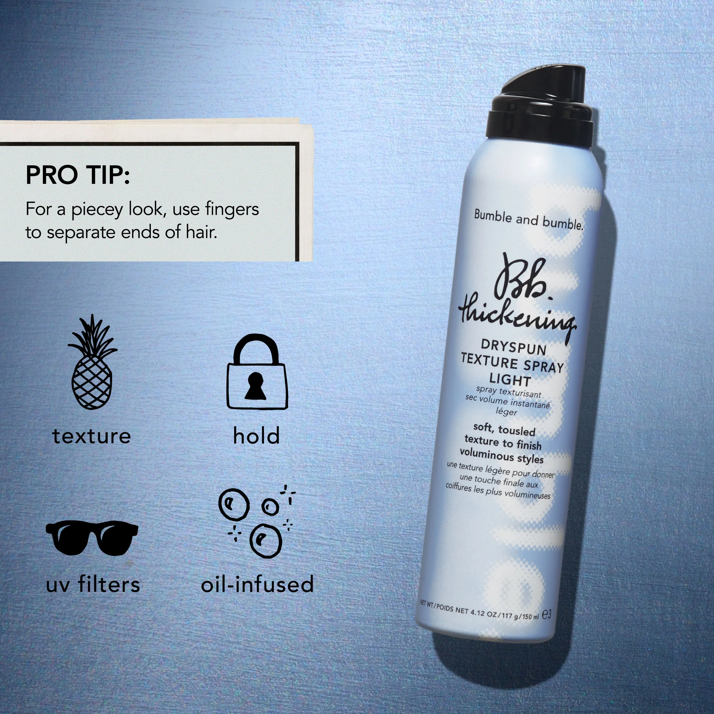 Thickening Dryspun Texture Spray Light - Image 8
