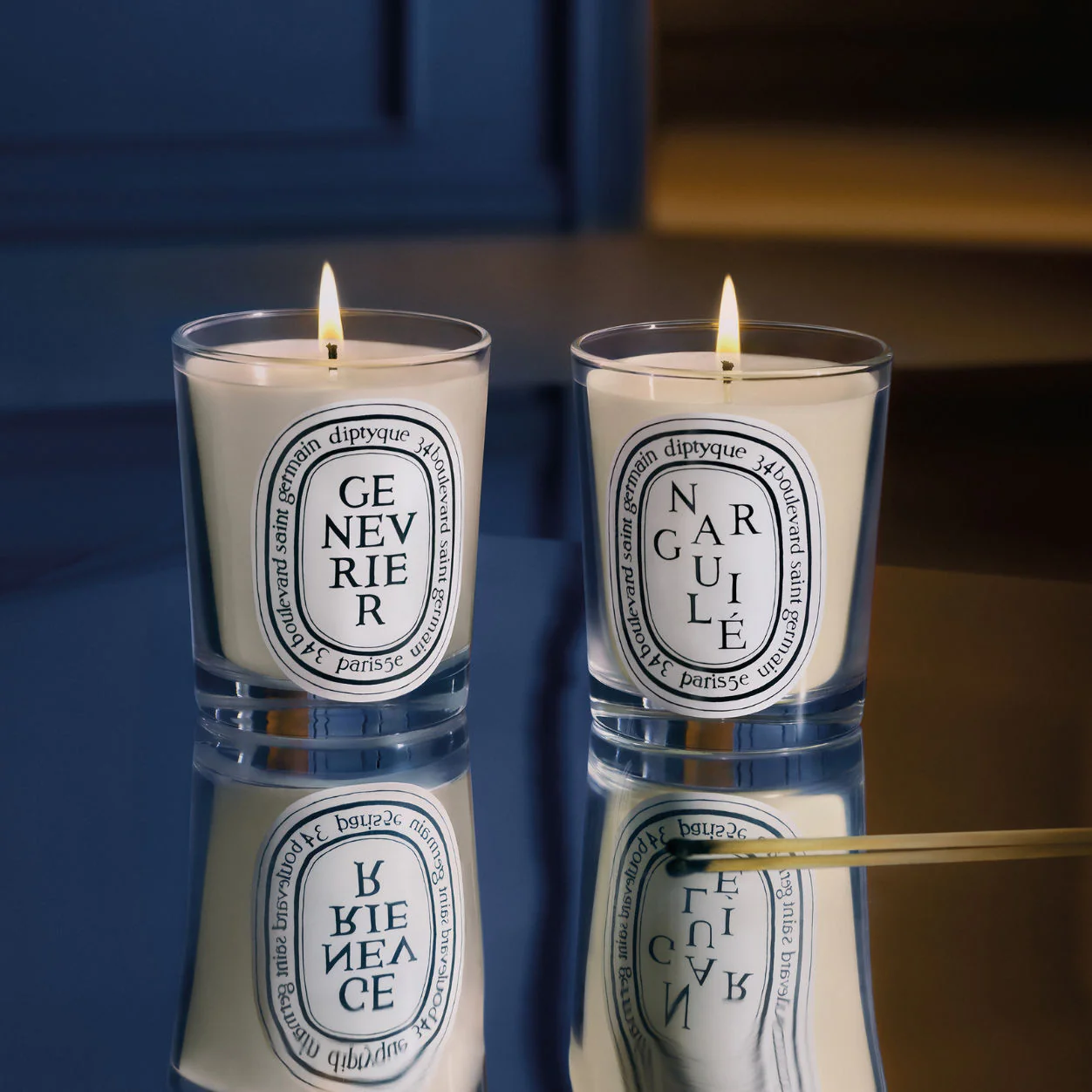 Narguilé & Genévrier (Juniper) Set of 2 Small Candles (Limited Edition) - Image 3