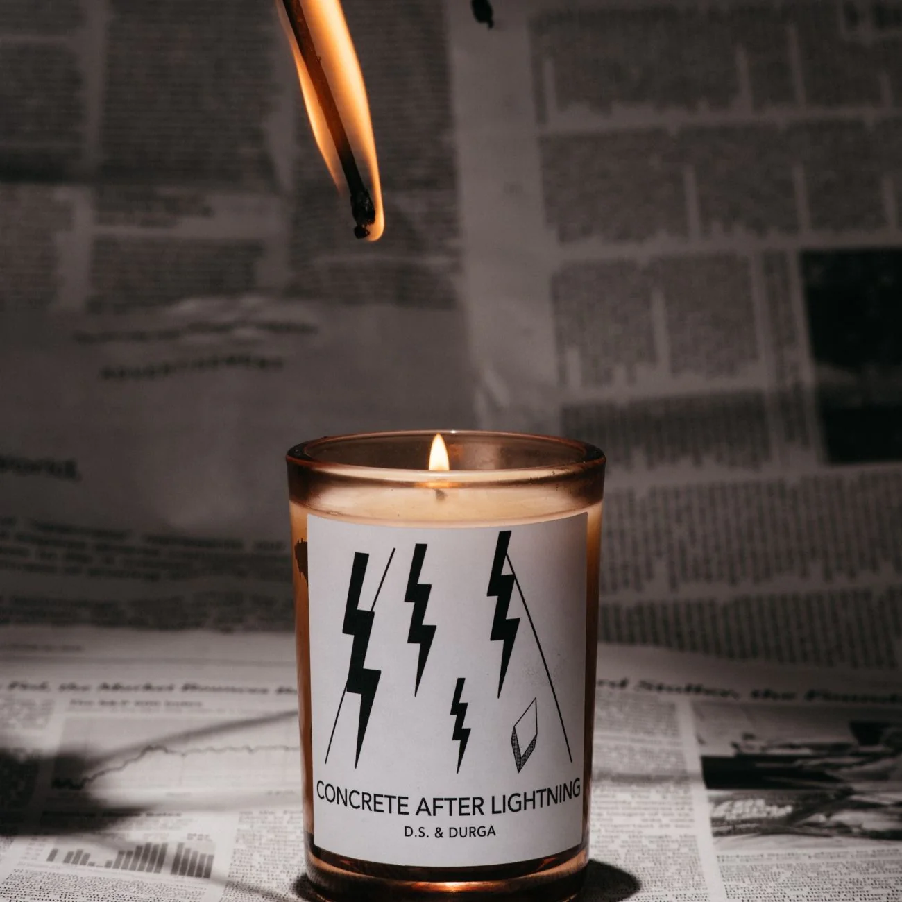 Concrete After Lightning Candle - Image 6