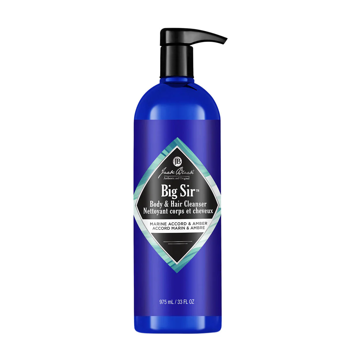 Big Sir Body and Hair Cleanser with Marine Accord and Amber