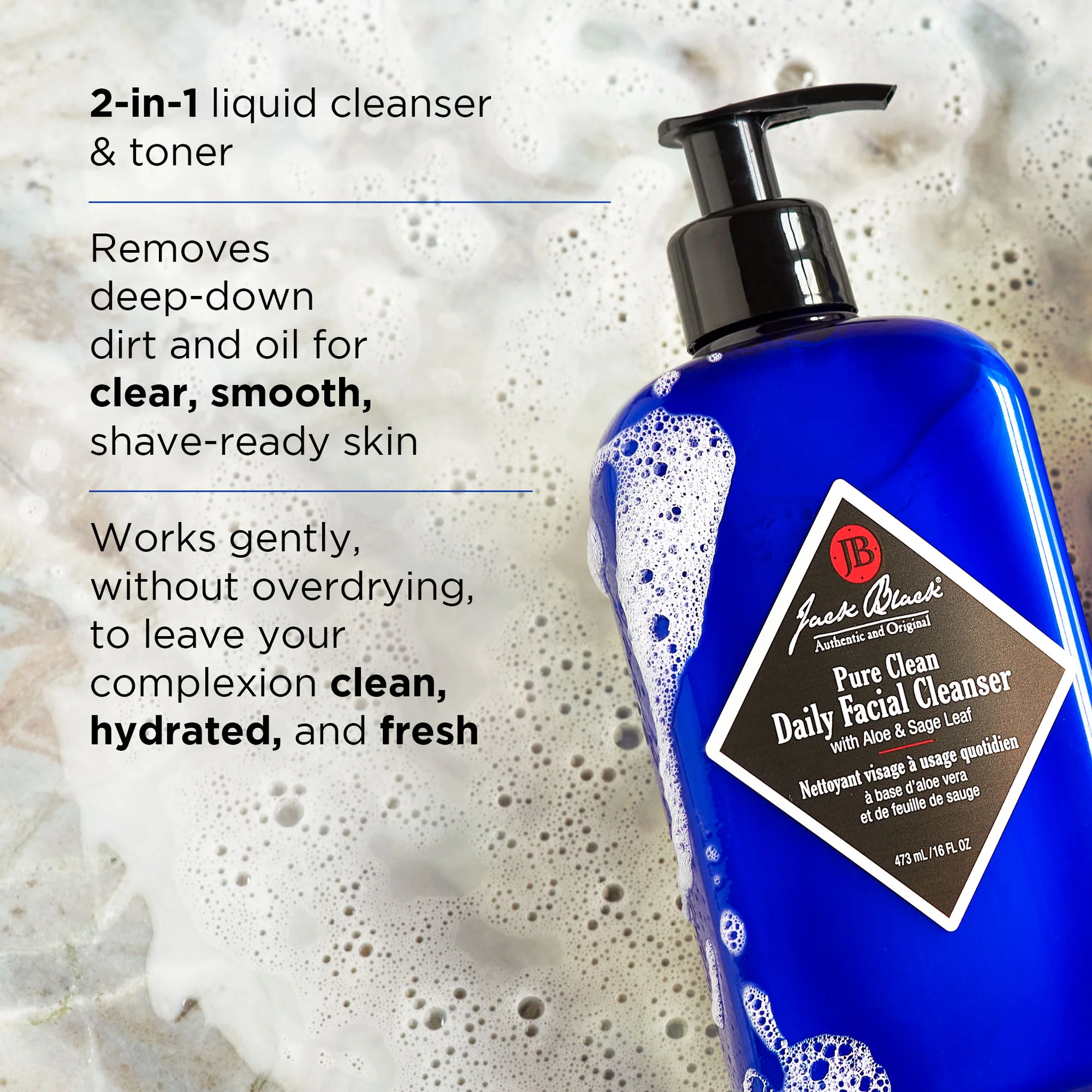 Pure Clean Daily Facial Cleanser - Image 3