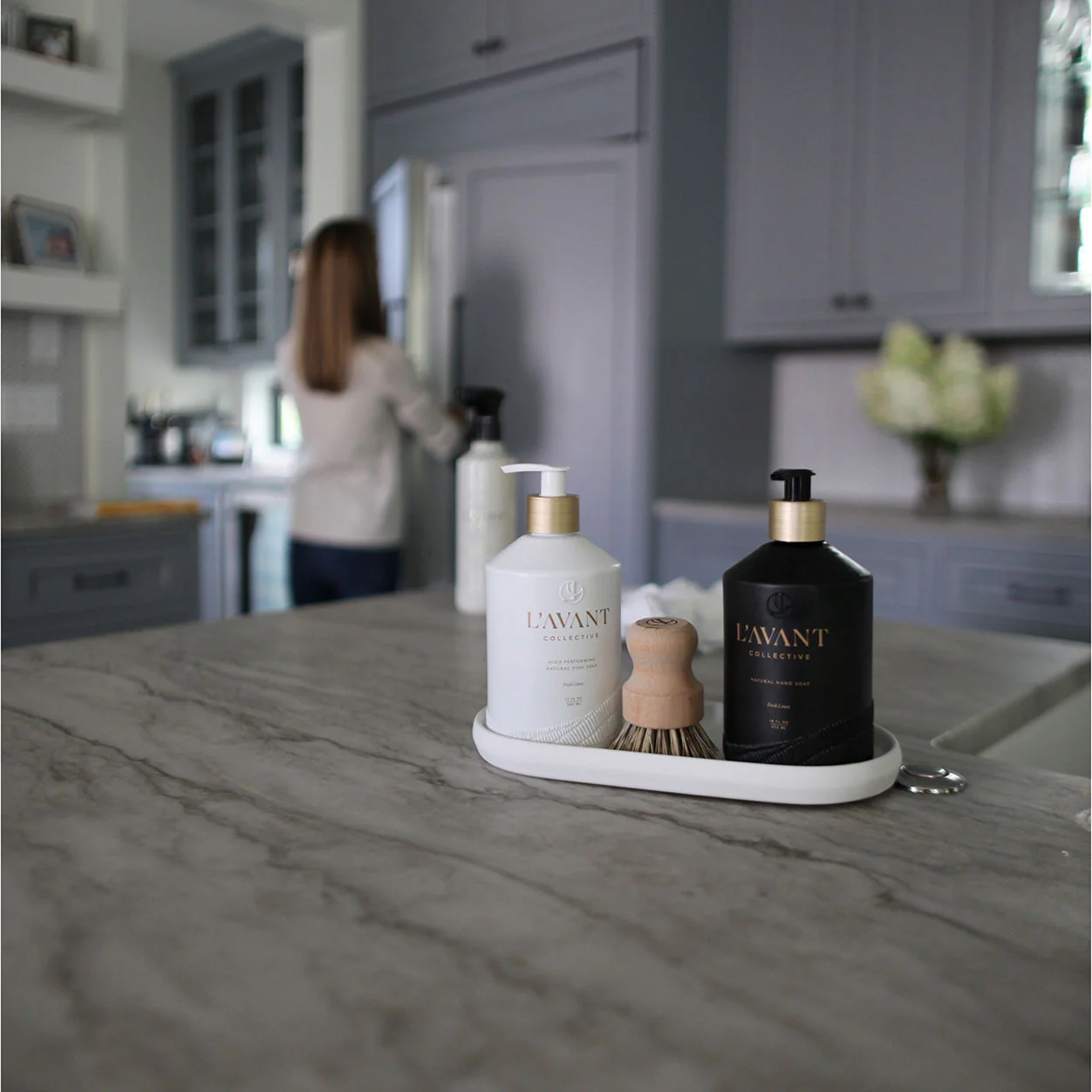 Natural Wood Dish Scrubber - Image 5