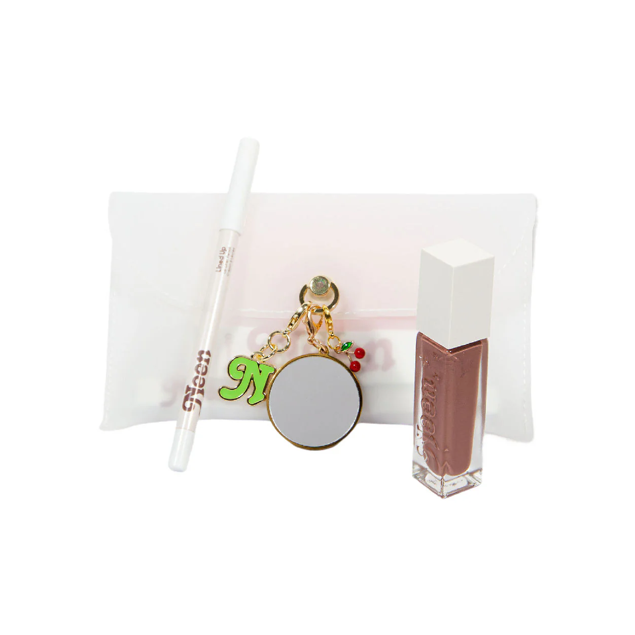 Silicone Bag + Charms Lip Gloss and Liner Combo (Limited Edition) - Image 7