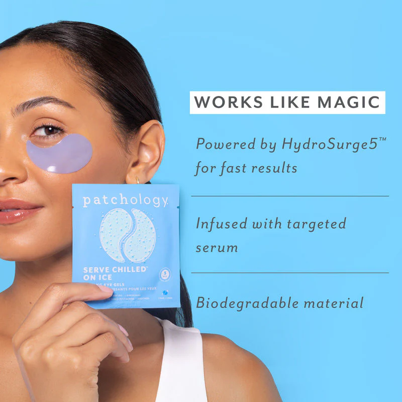 Serve Chilled On Ice Firming Eye Gels - Image 4