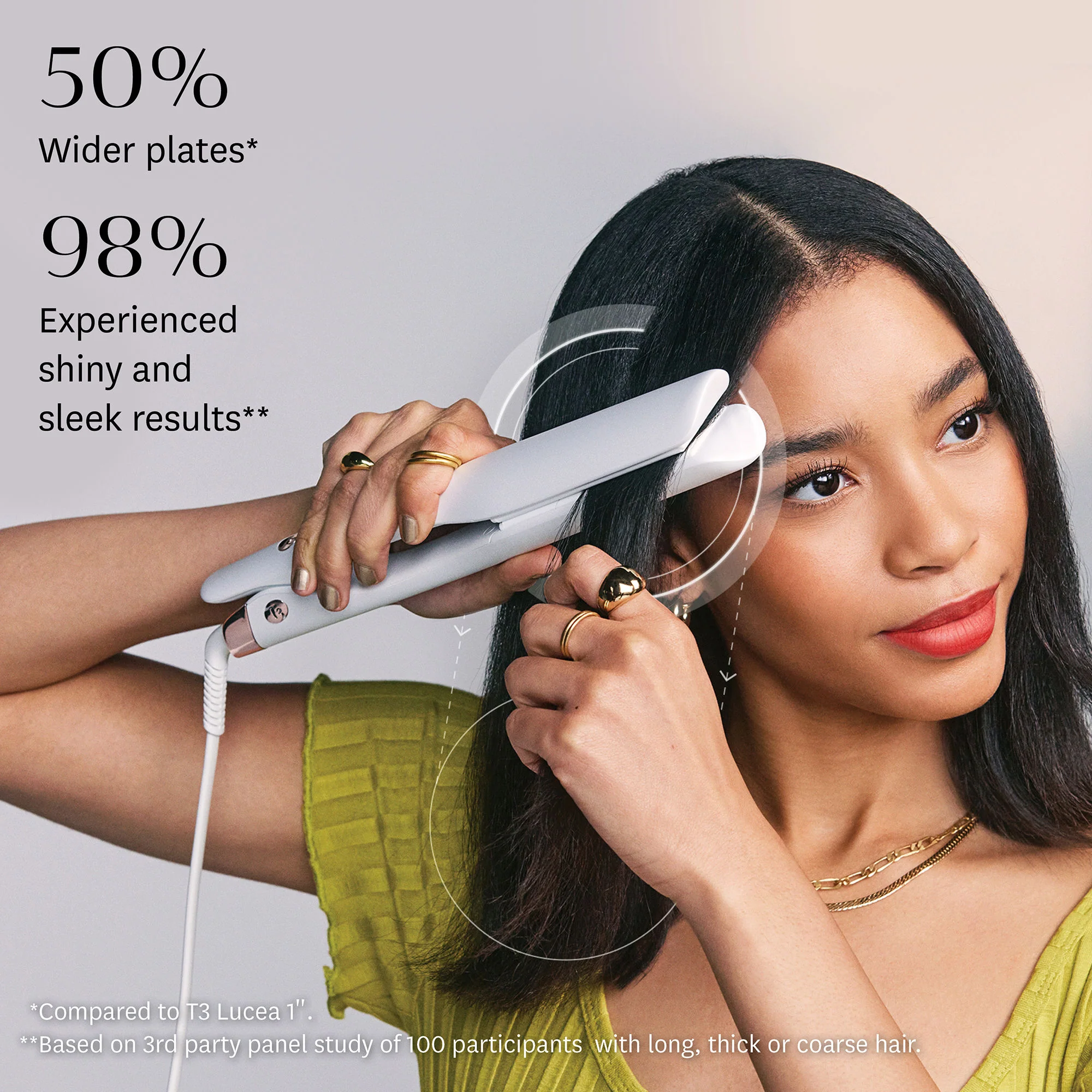 Lucea 1.5” Professional Straightening and Styling Iron - Image 4