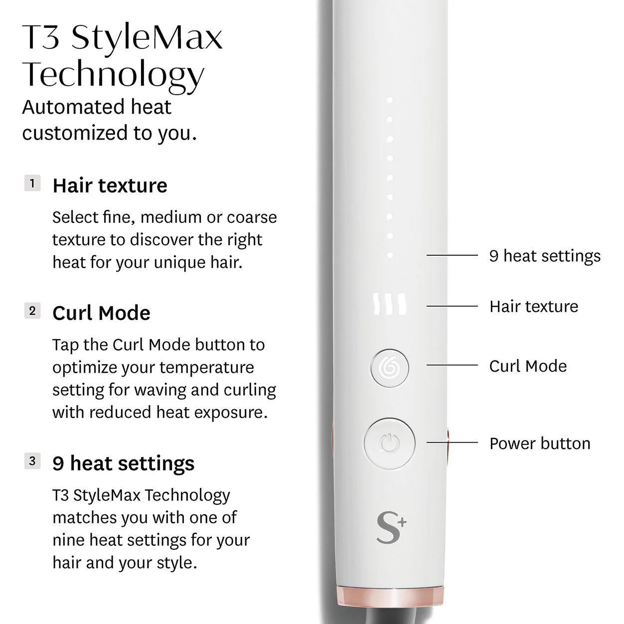 Single Pass StyleMax Professional 1" Flat Iron with Custom Heat Automation - Image 8